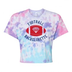 Women's Tie Dye Crop Top Tee