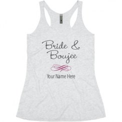 Ladies Slim Fit Super Soft Racerback Triblend Tank