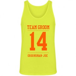 Unisex Jersey Neon Tank Top