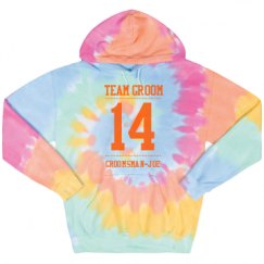 Unisex Tie-Dye Fleece Hoodie
