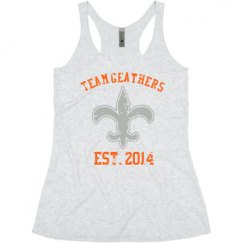Ladies Slim Fit Super Soft Racerback Triblend Tank