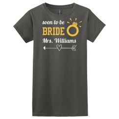 Soon to Be Bride Tshirt