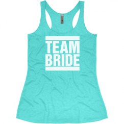 Ladies Slim Fit Super Soft Racerback Triblend Tank