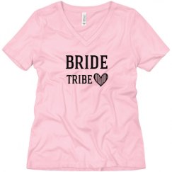 Ladies Relaxed Fit V-Neck Tee