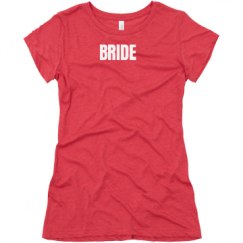 Ladies Slim Fit Super Soft Triblend Tee
