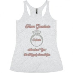 Ladies Slim Fit Super Soft Racerback Triblend Tank
