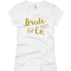 Ladies Slim Fit Basic Promo Jersey Tee