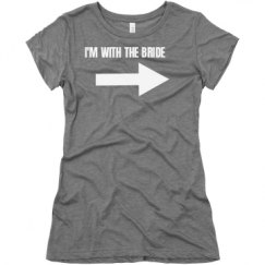 Ladies Slim Fit Super Soft Triblend Tee