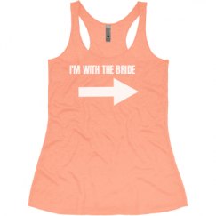 Ladies Slim Fit Super Soft Racerback Triblend Tank