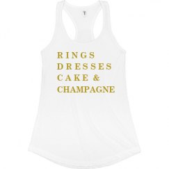Ladies Slim Fit Racerback Tank Top