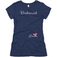 Ladies Slim Fit Super Soft Triblend Tee