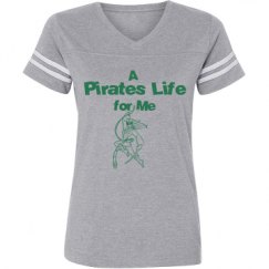 Ladies Relaxed Fit Vintage Sports Tee