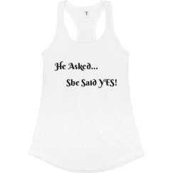 Ladies Slim Fit Racerback Tank Top