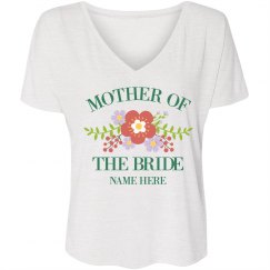 Cute Floral Mother Of The Bride