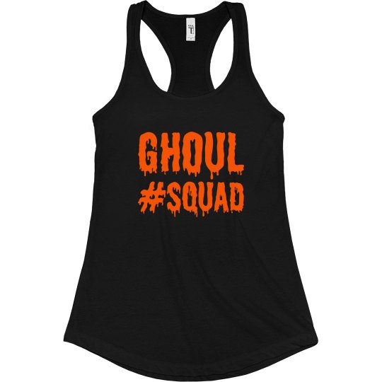 Ghouls Squad Hashtag Halloween Bachelorette