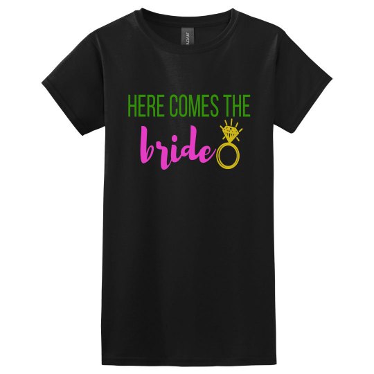 Here Comes Bride Tshirt Here Comes Bride Tshirt