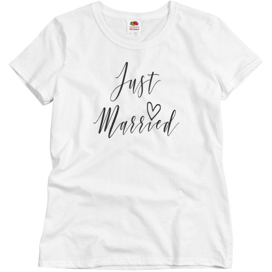 Just Married Tshirt