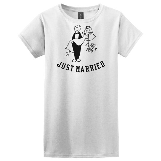 Just Married Tshirt Just Married Tshirt