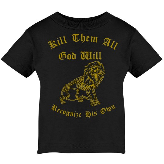 Kill them all baby shirt