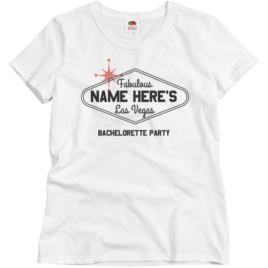 Las Vegas Custom Bridal Tee