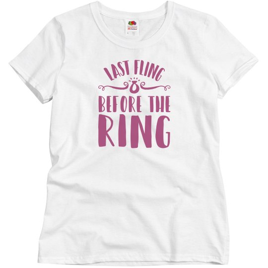 Last Fling before the Ring T-shirt