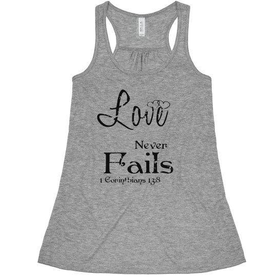 love never fails tank love never fails tank