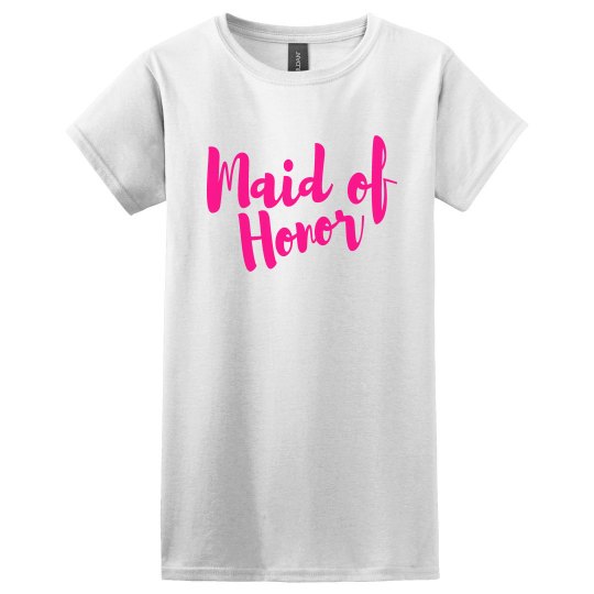 Maid of Honor Tshirt