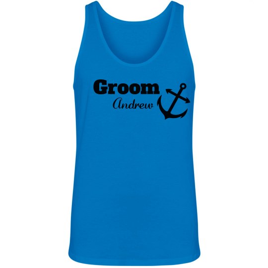 Nautical Groom Tank Top