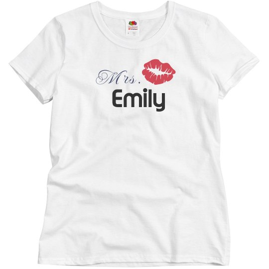 Newly wed tank top for the bride