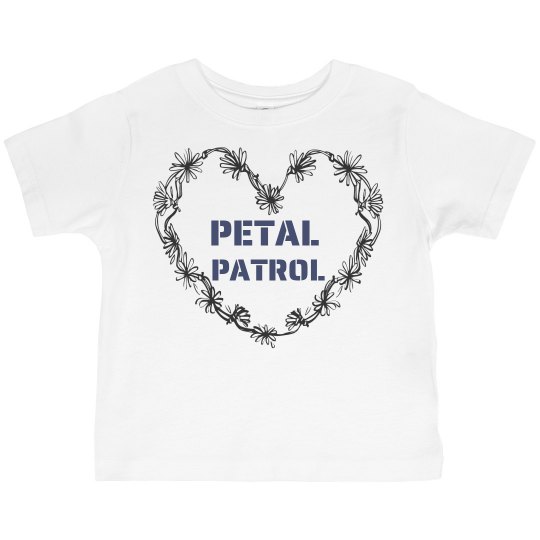 Petal Patrol toddler tee