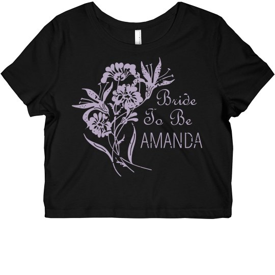 Purple Flower Bride To Be Purple Flower Bride To Be