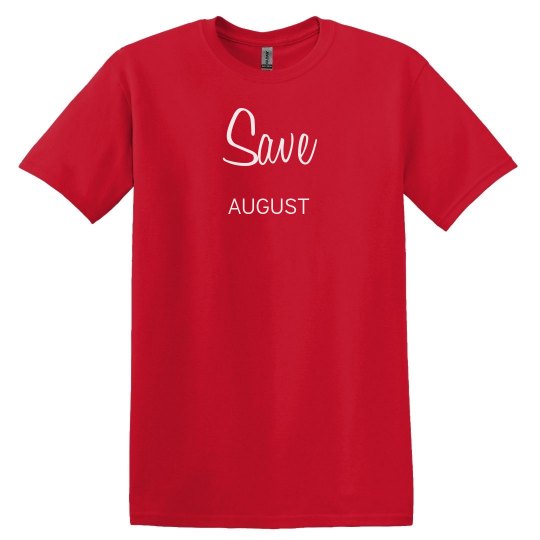 Save The Date w/Back Save The Date w/Back