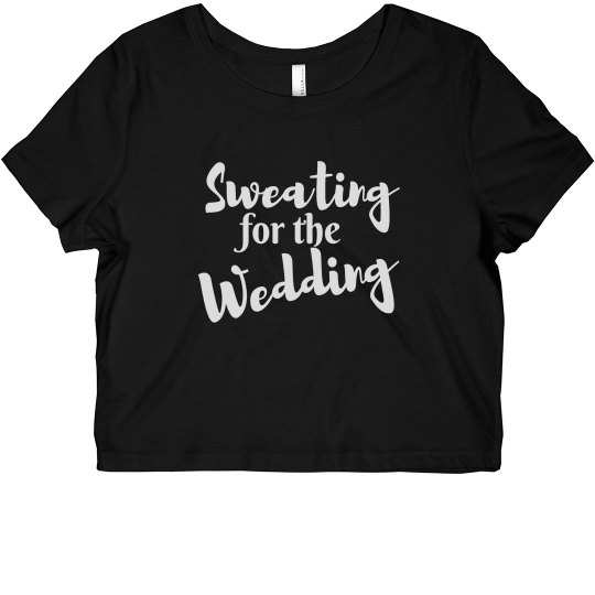 Sweating for Wedding Top