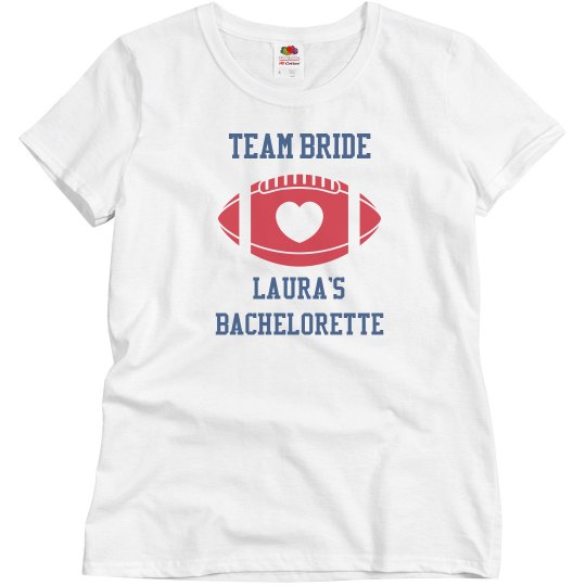 Team Bride Football Bachelorette Jersey Team Bride Football Bachelorette Jersey