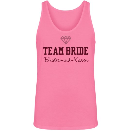Team Bride Neon Tank Team Bride Neon Tank