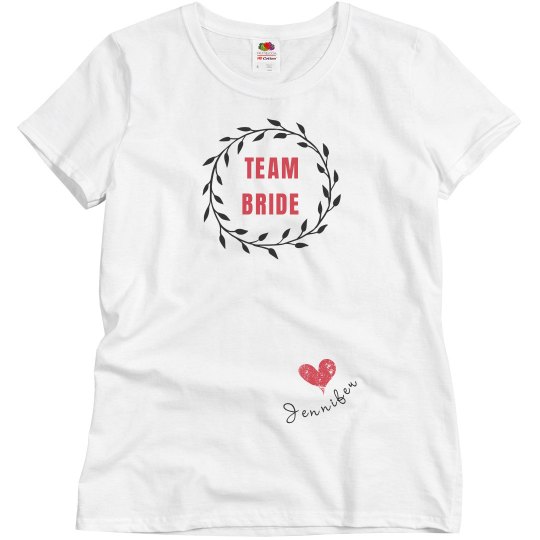 Team Bride Tshirt