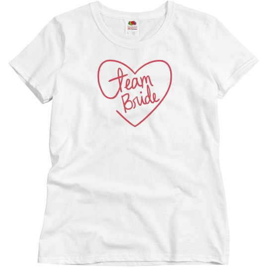 Team Bride Tshirt Team Bride Tshirt