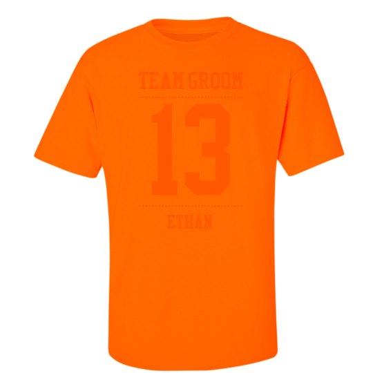 Team Groom Neon Tee
