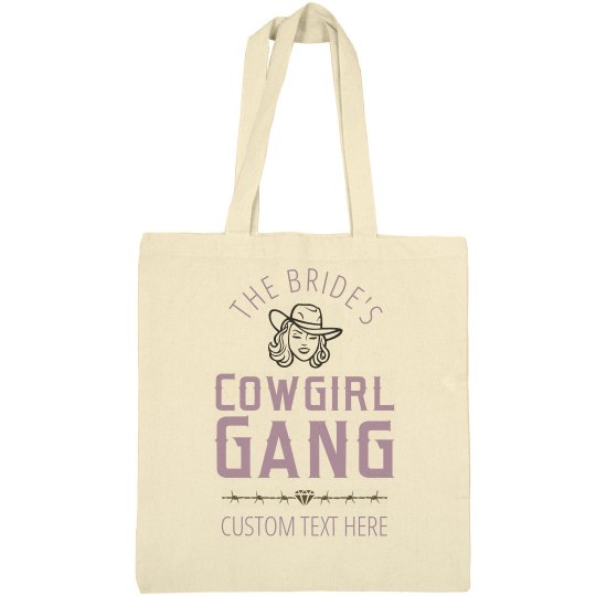 The Bride's Cowgirl Gang Tote