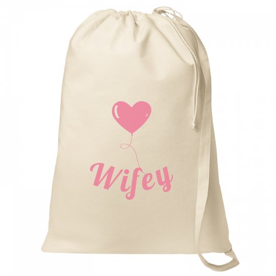 Wifey Laundry Bag