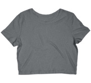 Bella + Canvas Ladies Slim Fit Crop Top Tee