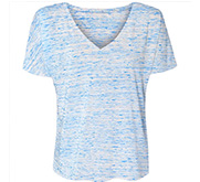 Bella + Canvas Ladies Flowy Slouchy V-Neck Tee