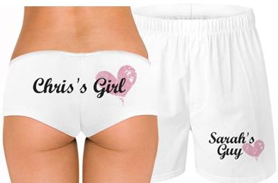 Sarah's Guy Custom Underwear