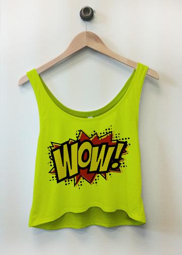 Neon WOW! Comic Top