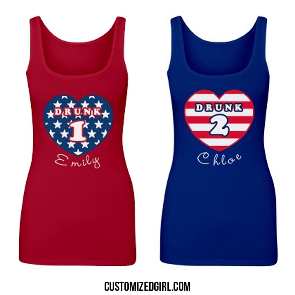 Drunk 2 Stripes Tank