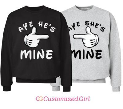 Aye She's Mine Glove
