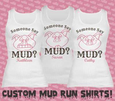 Funny Mud Run Girl 2