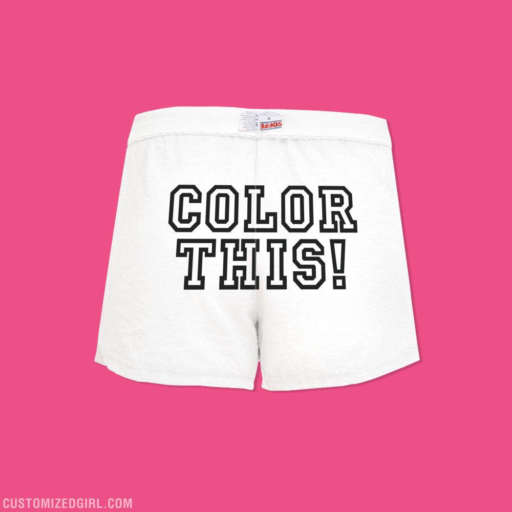Color Run Butt Target