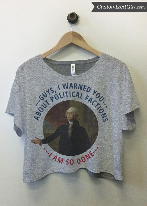 Washington Warned Us