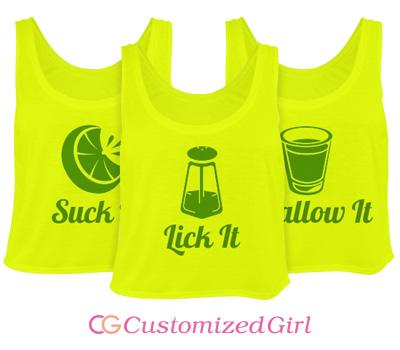 Lick It: Salt Shaker Matching Tequila Tanks